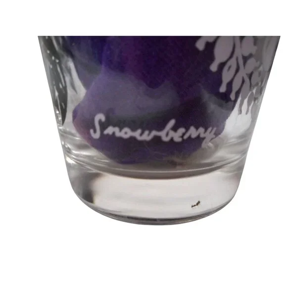 MCM Peanut Butter Drinking Juice Glass Tumbler Snowberrys Estate find 5" - Picture 2 of 6